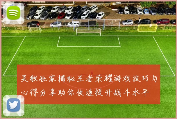 吴敏独家揭秘王者荣耀游戏技巧与心得分享助你快速提升战斗水平