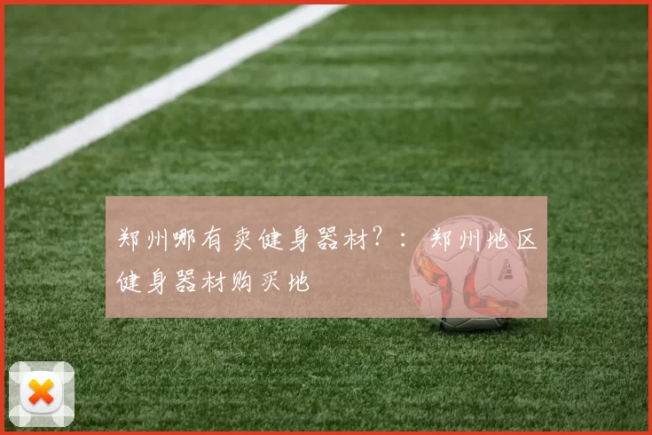 郑州哪有卖健身器材？：郑州地区健身器材购买地
